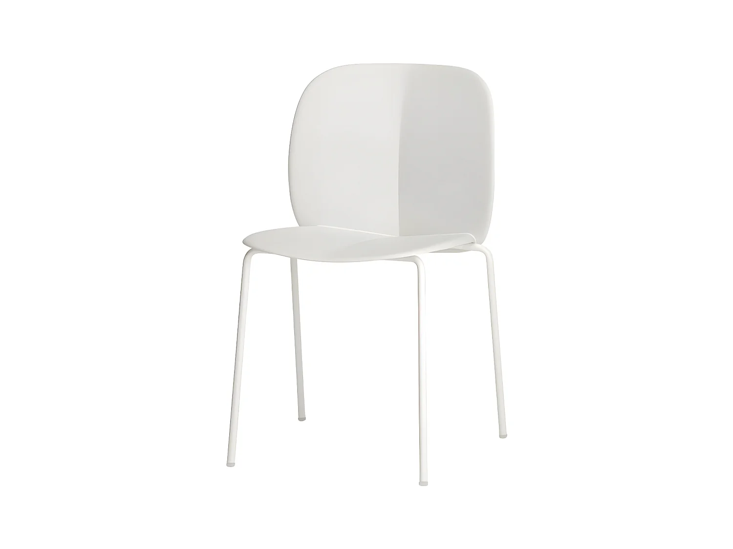 Chaise empilable Mentha recyclée par SCAB