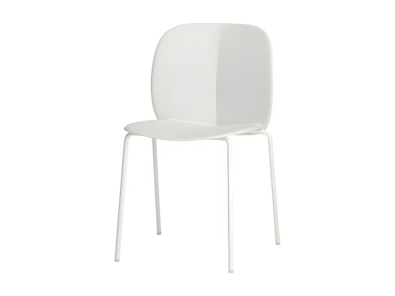 Chaise empilable Mentha recyclée par SCAB