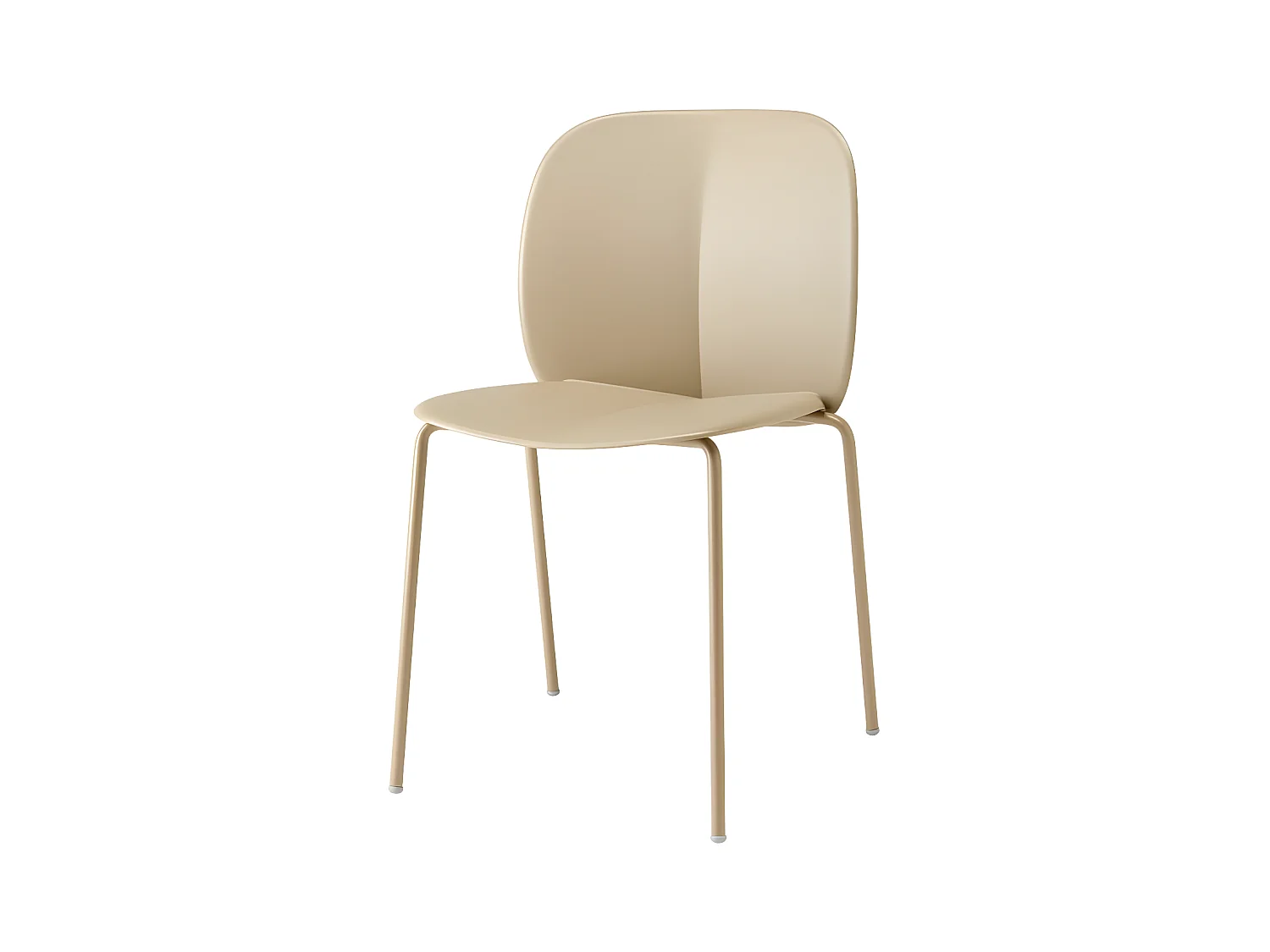 Chaise empilable Mentha recyclée par SCAB