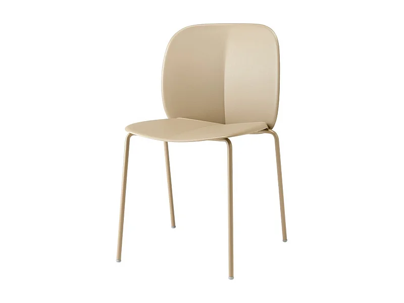 Chaise empilable Mentha recyclée par SCAB