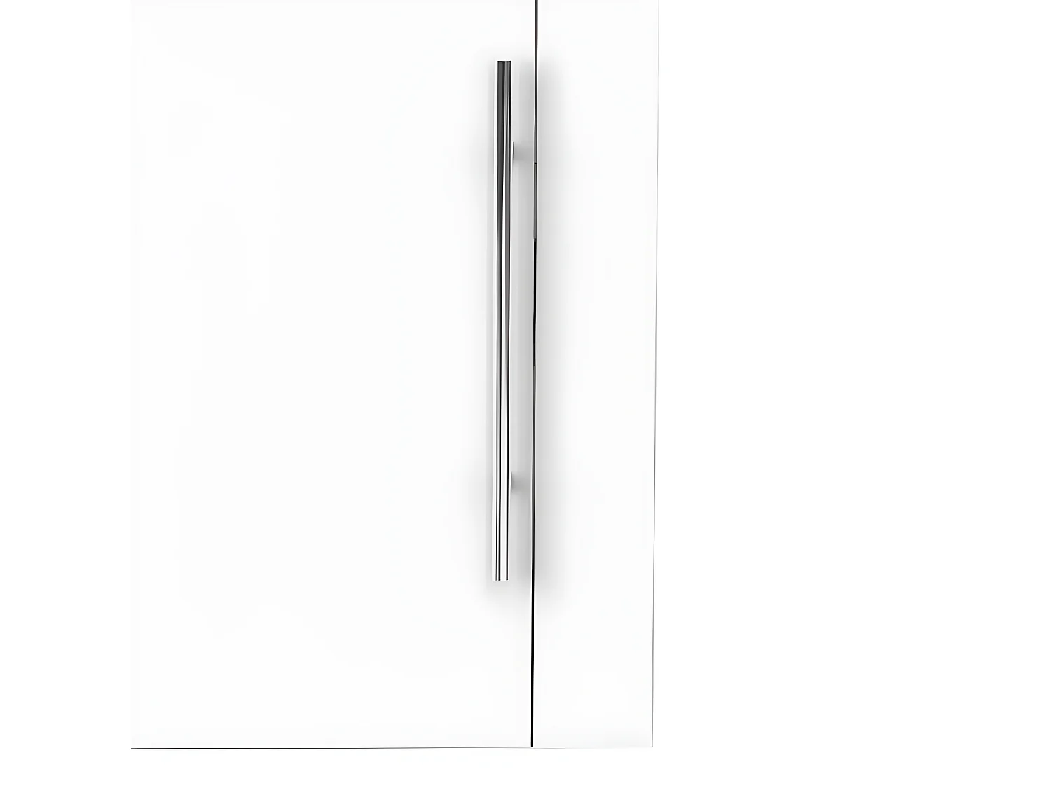 Aica Mueble de baño con lavabo, blanco, 44 x 23 x 60 cm