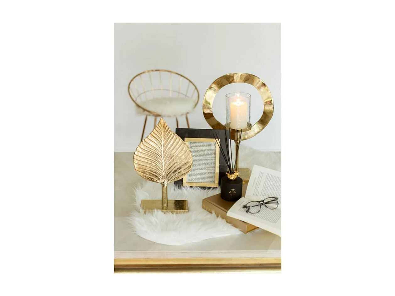 Tapis Imitation Fourrure "Lesley" 60x94cm Blanc