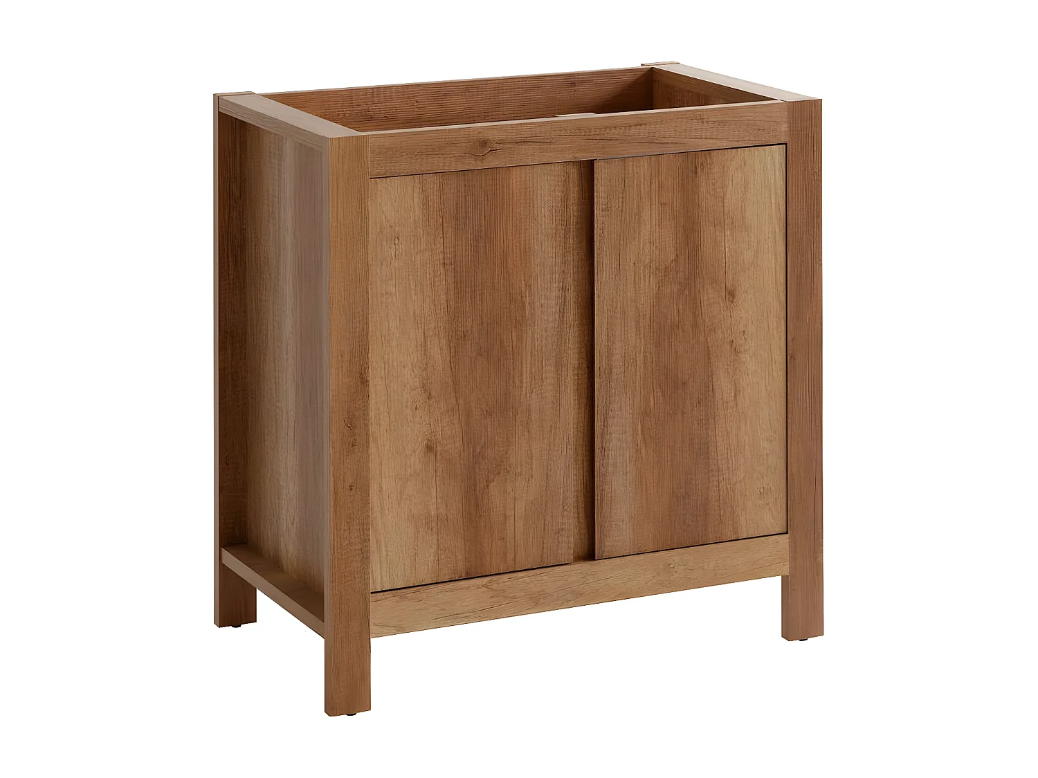 Kast Onder Wastafels CLASSIC CUW80 2D 80x46x79 Bruin