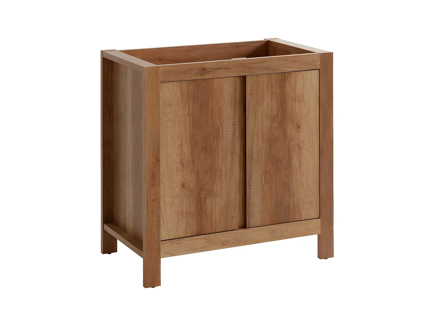 Kast Onder Wastafels CLASSIC CUW80 2D 80x46x79 Bruin