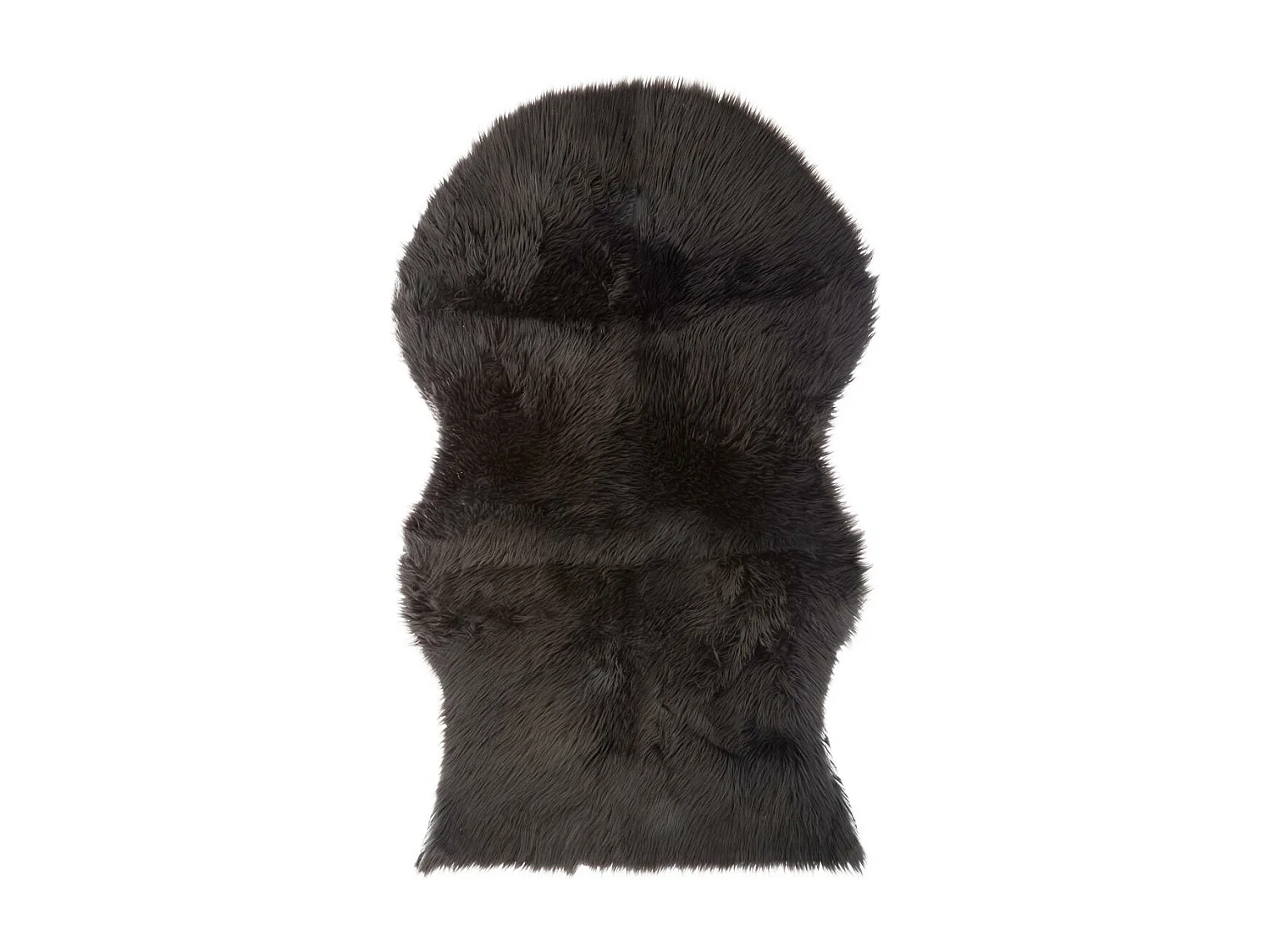 Tapis Imitation Fourrure "Loso" 90x150cm Gris