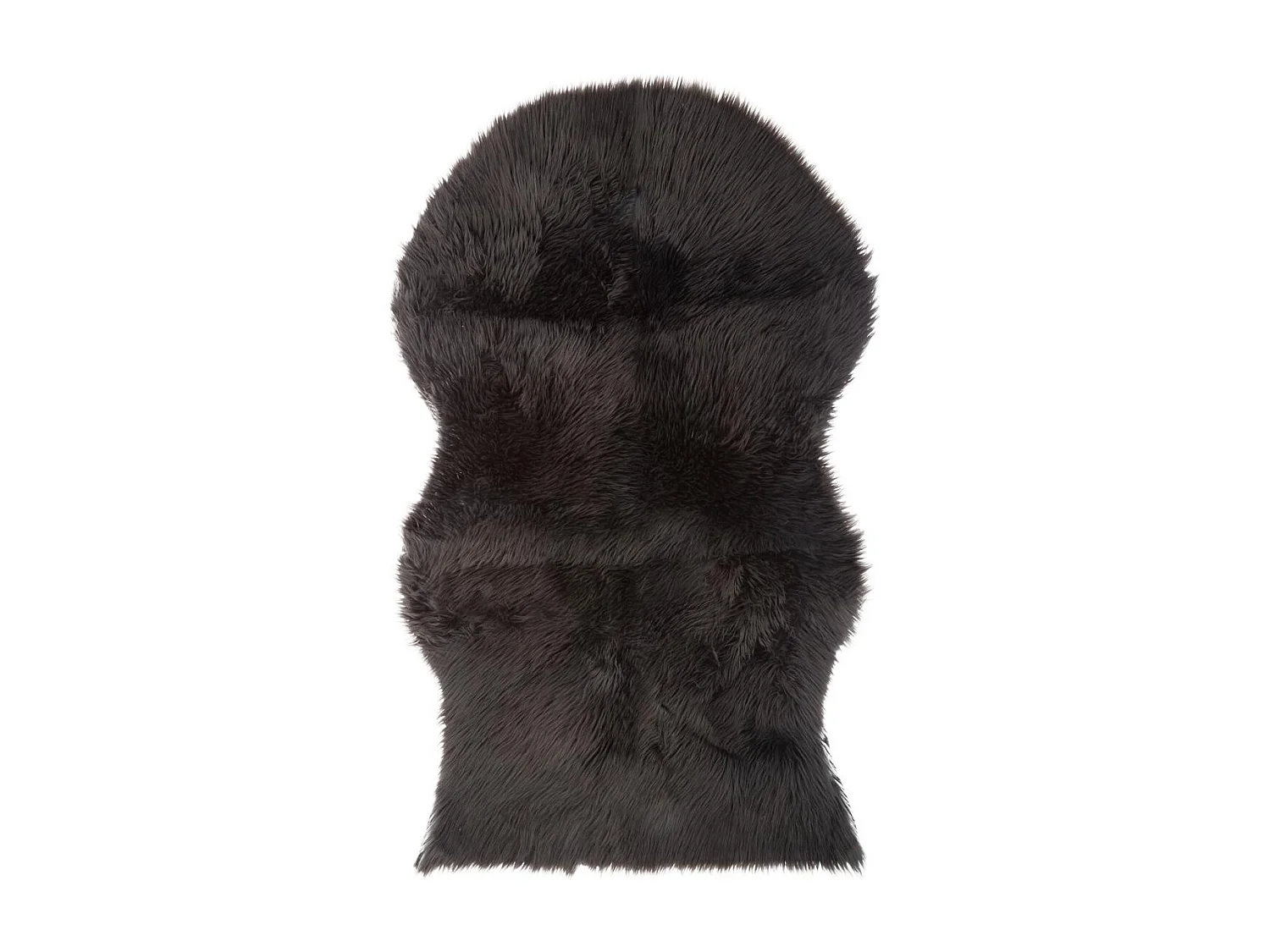 Tapis Imitation Fourrure "Loso" 90x150cm Gris