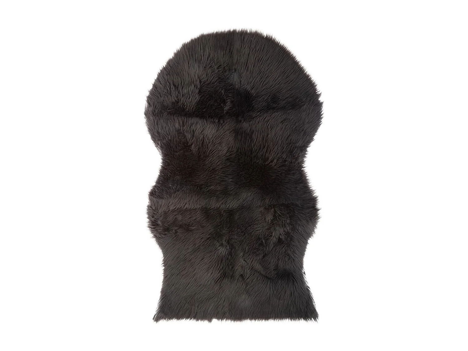 Tapis Imitation Fourrure "Loso" 90x150cm Gris