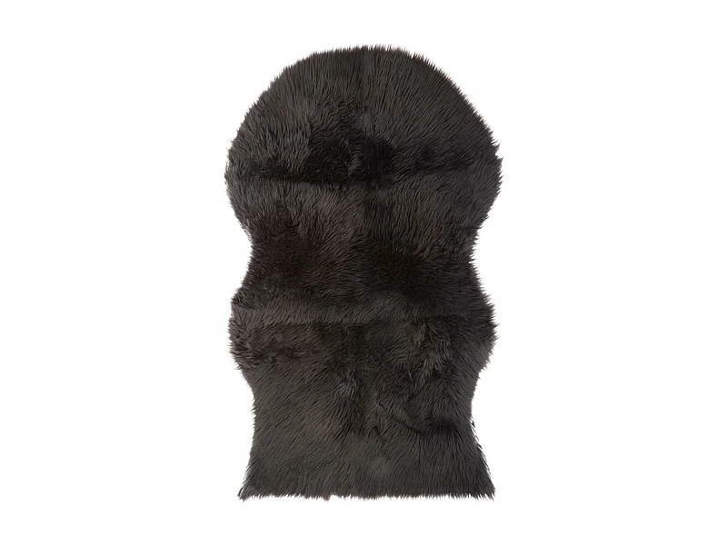 Tapis Imitation Fourrure "Loso" 90x150cm Gris