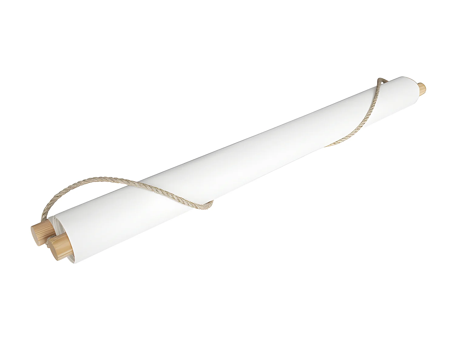 Kakemono enfant tableau en toile suspendue illustration animaux polaires L40 x H60 cm POLAR