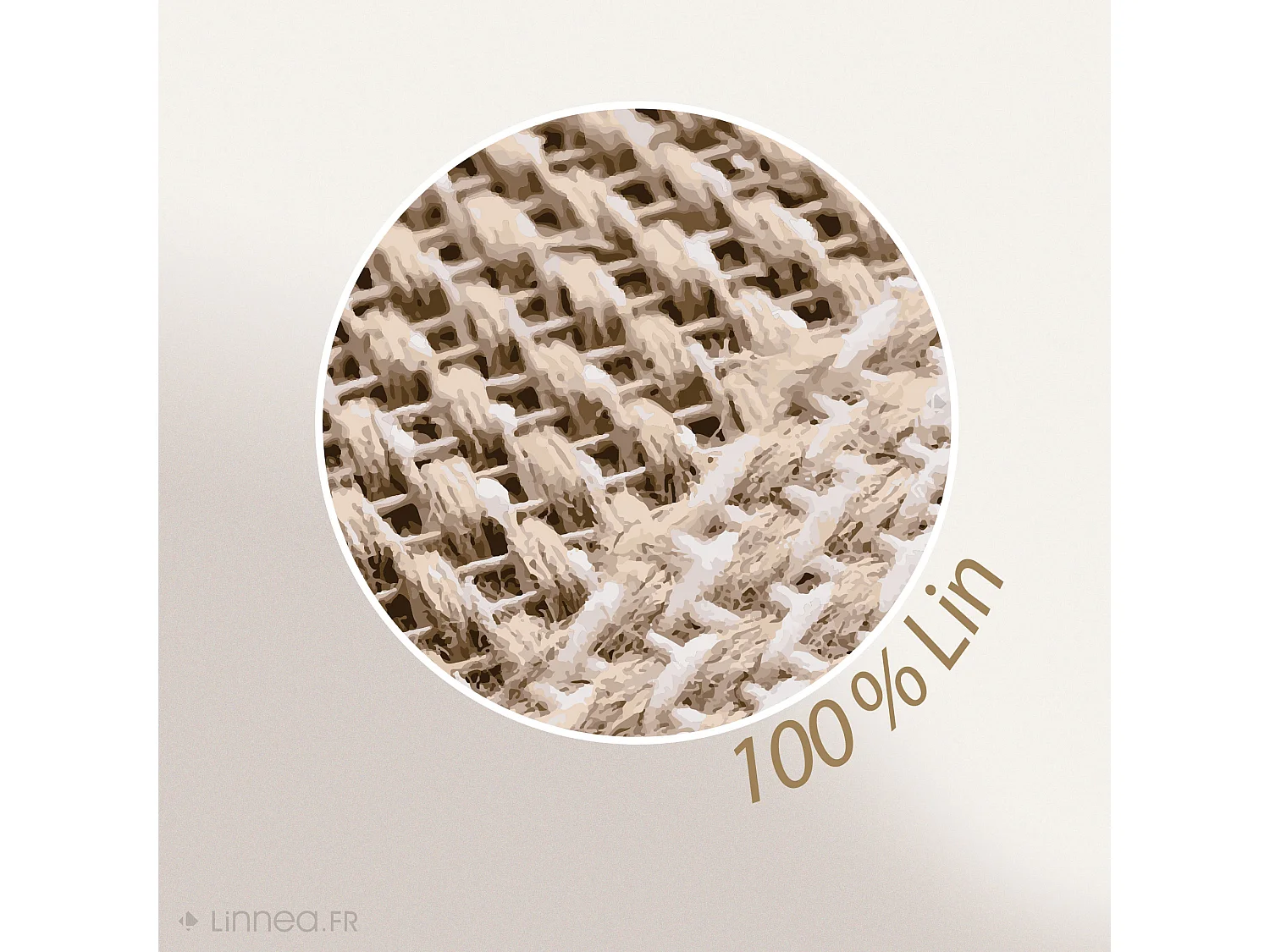 Taie de traversin uni 195X43 cm 100% lin lavé SONATE jaune Curry