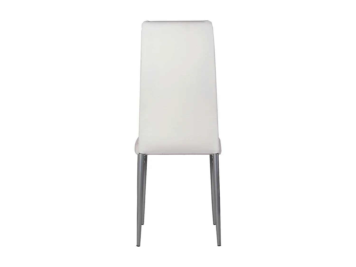 Set da 6, SEDIA QUEEN KIT ALL/BIANCA IN SIMILPELLE-6PZ