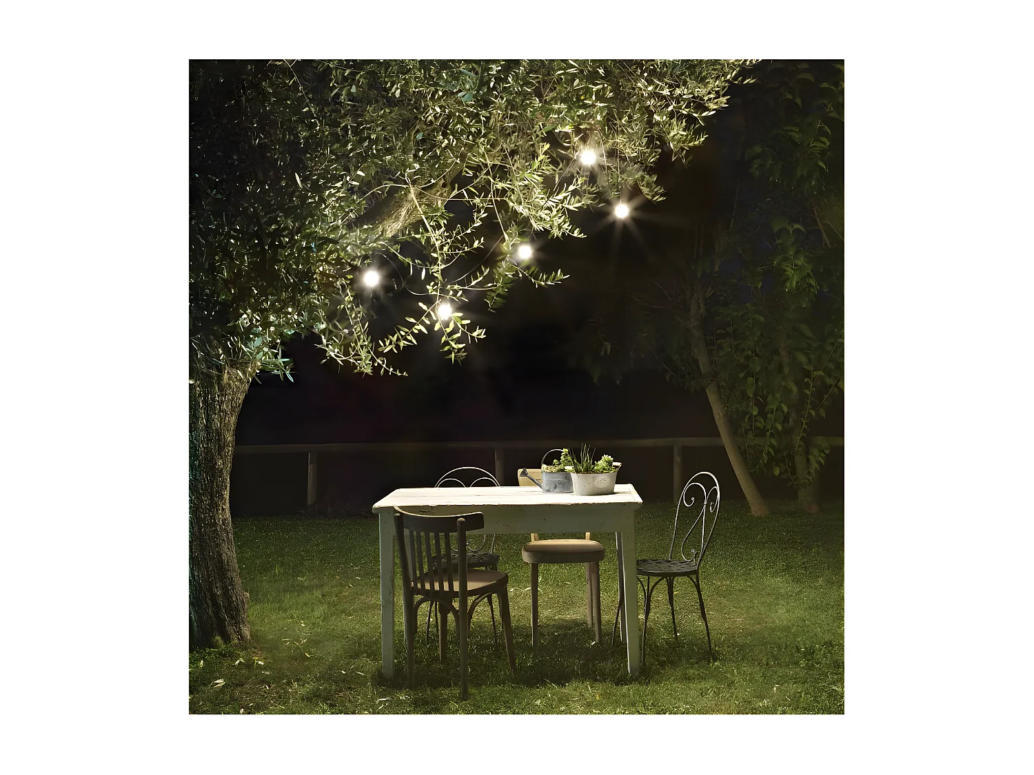 FIESTA SP10, Collana Illuminante per Esterni, Ideal Lux