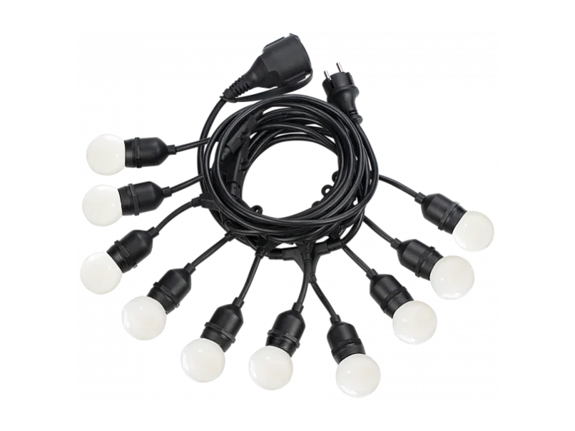 FIESTA SP10, Collier Lumineux Extérieur, Ideal Lux