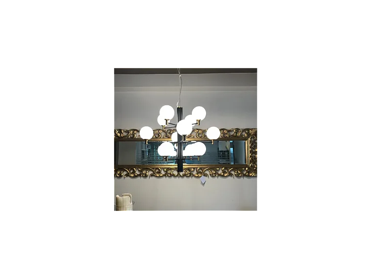 Ideal Lux Copernico - 12 licht Multi Arm Deckenpendelleuchte Schwarz, G9