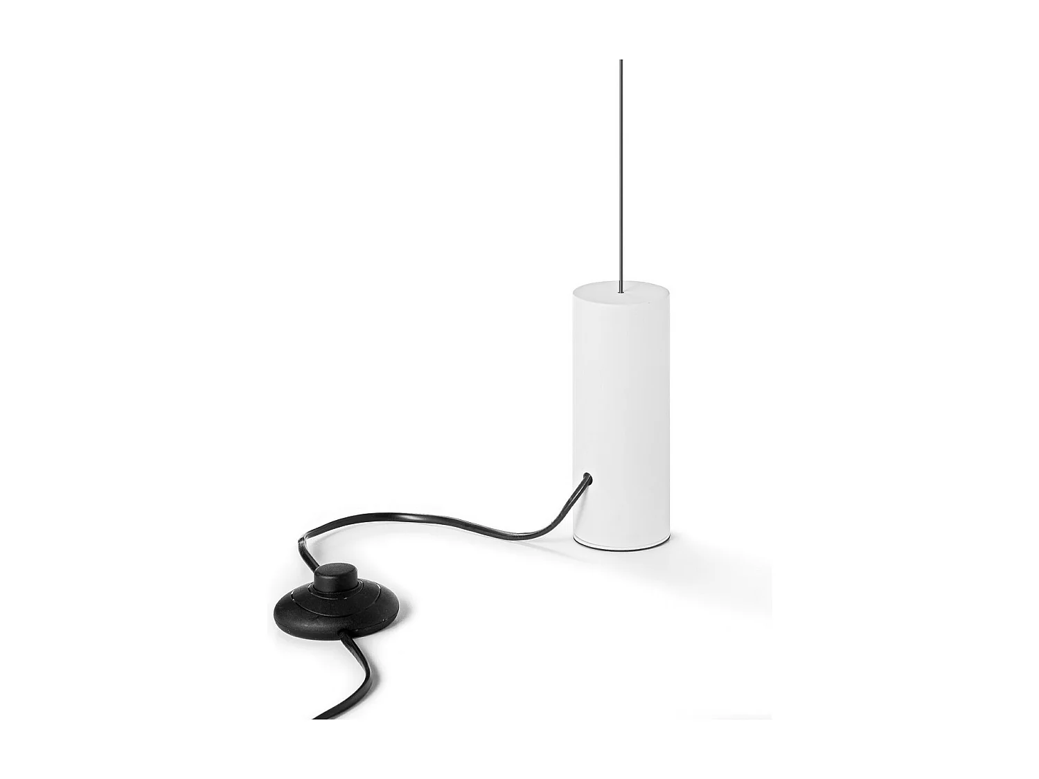 Ideal Lux FILO Luz de techo colgante LED integrada, blanca, 3000 K, no regulable