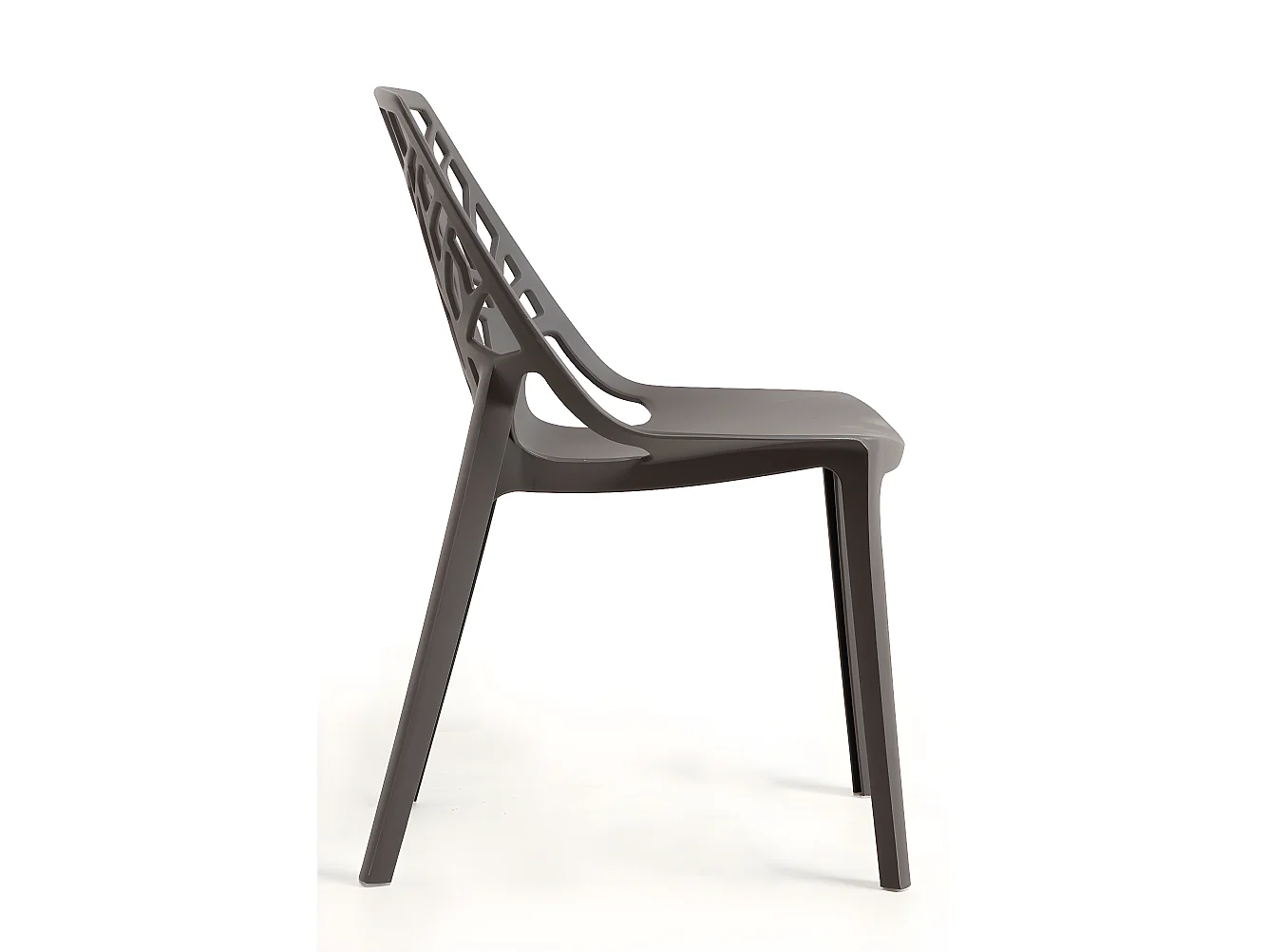 Packs Sillas - Pack 6 Sillas Hissar Polipropileno - Gris oscuro