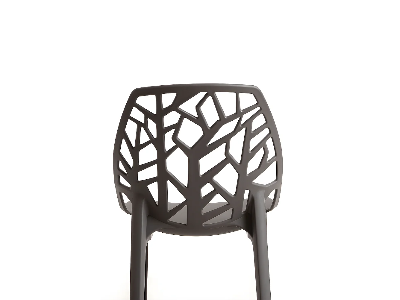 Packs Sillas - Pack 6 Sillas Hissar Polipropileno - Gris oscuro