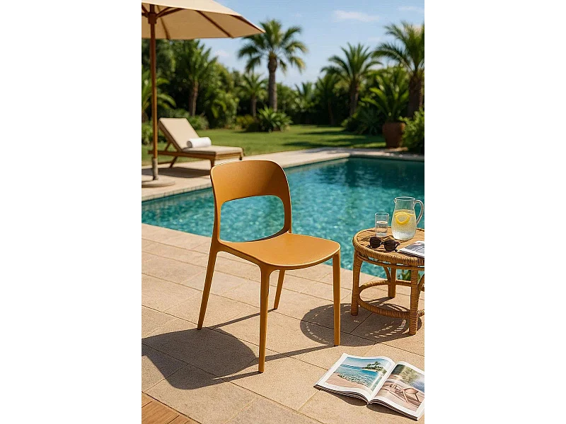 Sillas Jardín - Silla Inis - Mostaza