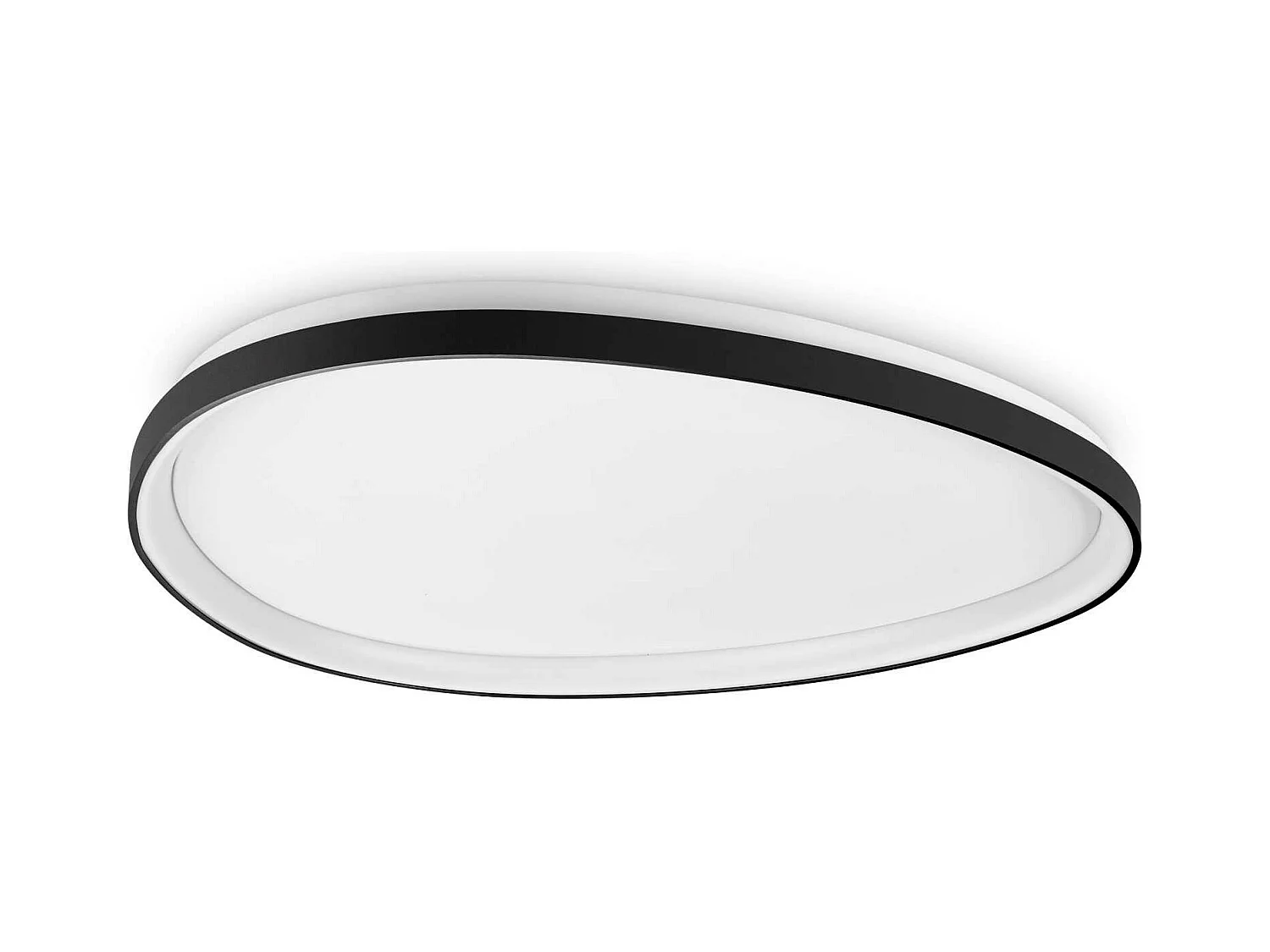 Ideal Lux GEMINI Semi-Encastré LED Intégré ON-OFF 81cm Noir 5400Lm 3000K