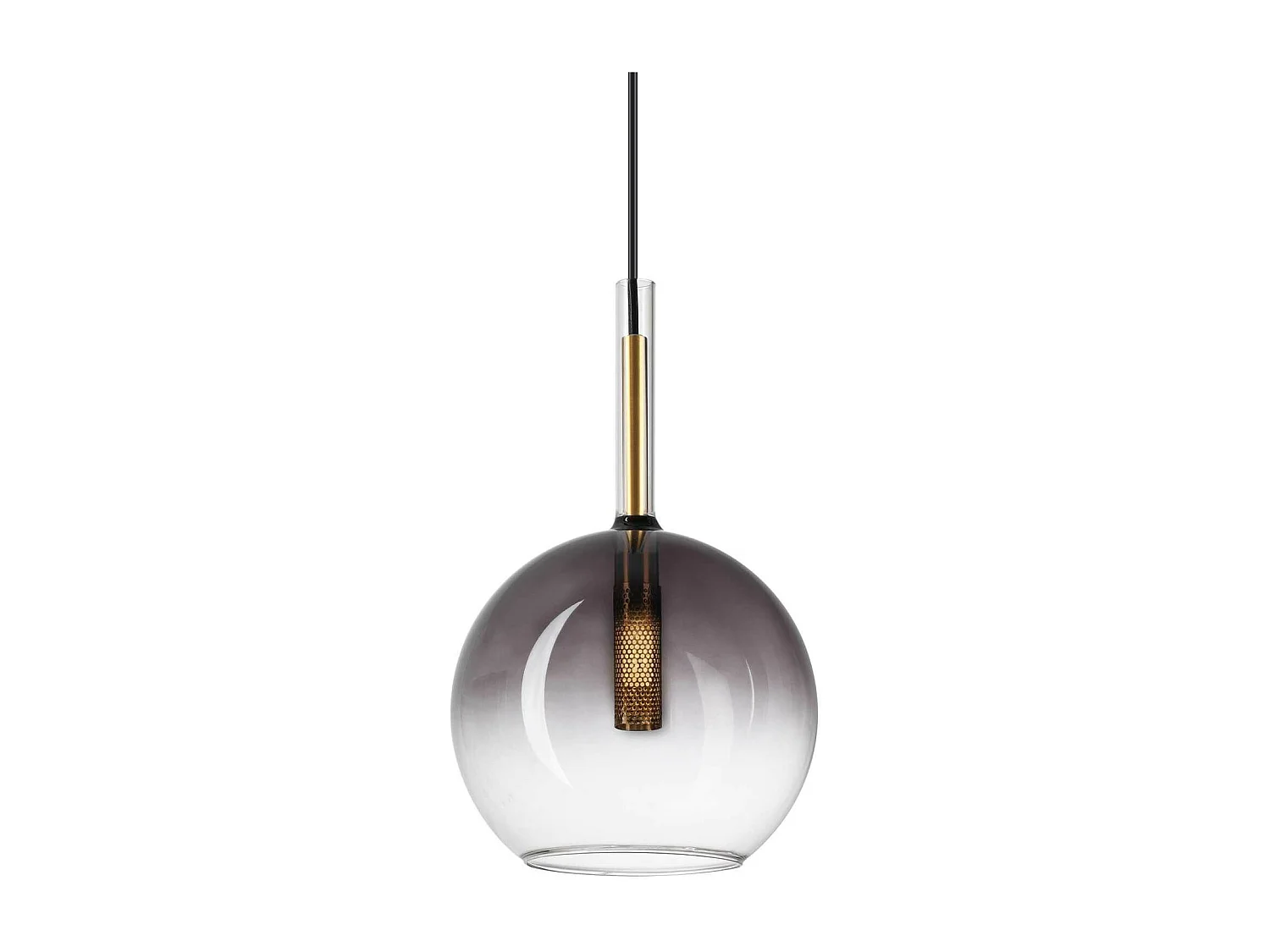 Ideal Lux EMPIRE Plafonnier suspendu Dome Sphère noir