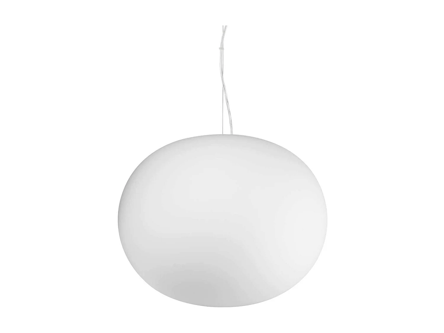 Ideal Lux COTTON Globe Pendel-Deckenleuchte Weiß 40cm