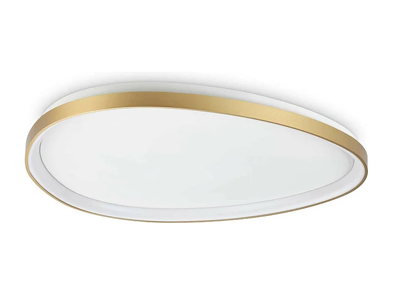 Ideal Lux GEMINI 81 cm integrierte, halbbündige LED-Einbauleuchte, Messing, 5400 lm, 3000 K