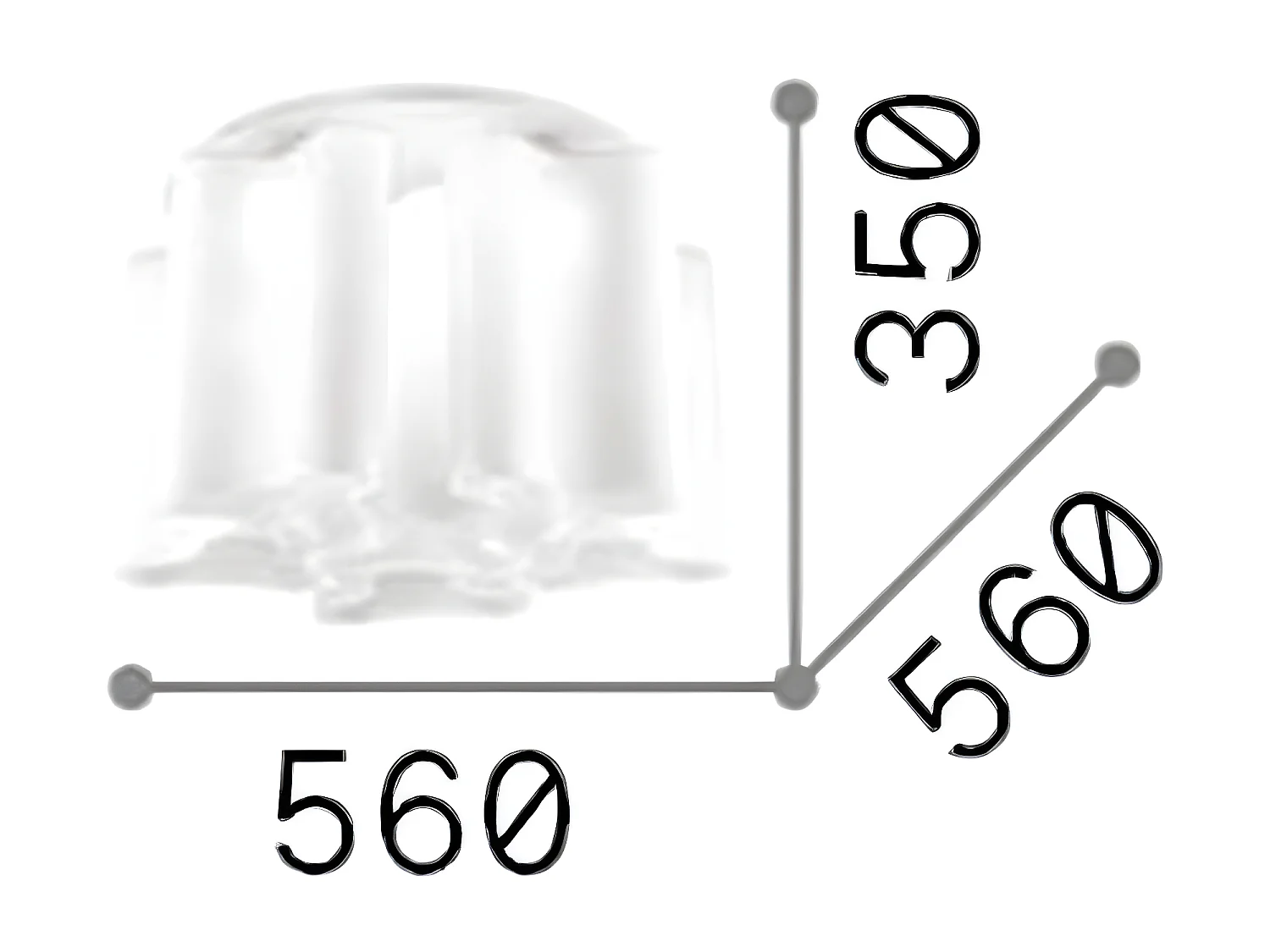 COMPO PL6, Plafondlamp, Ideal Lux