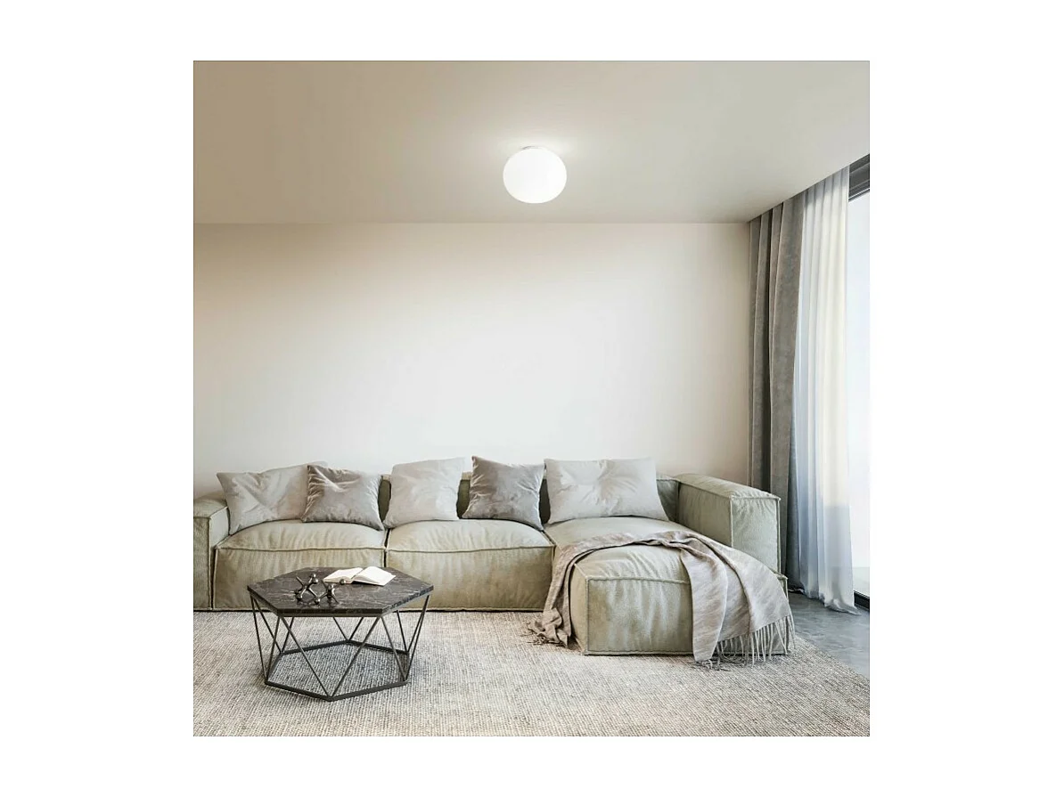 COTTON PL1 D30, Plafondlamp, Ideal Lux