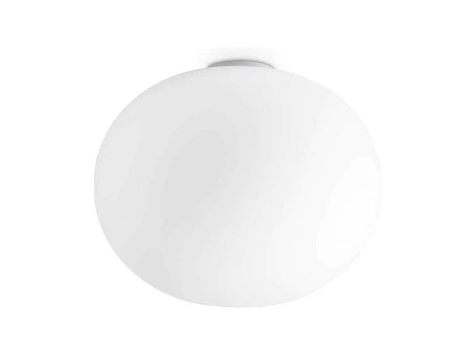 Ideal Lux COTTON Plafonnier Globe Blanc 40cm