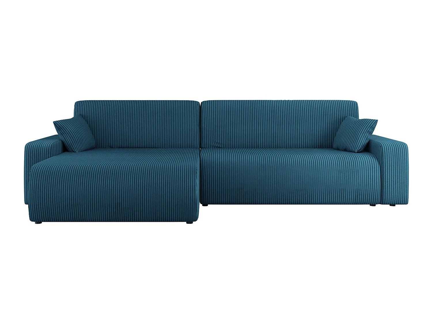 Sofá rinconero Doctral I, Azul, Función de descanso, Almacenaje
