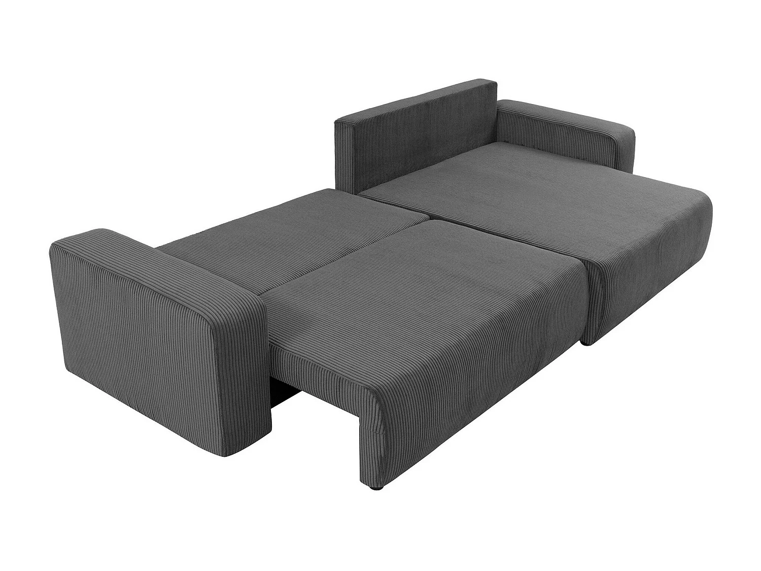 Canapé d'angle Shelton 108, Vert, Disponible, 274x145x82cm