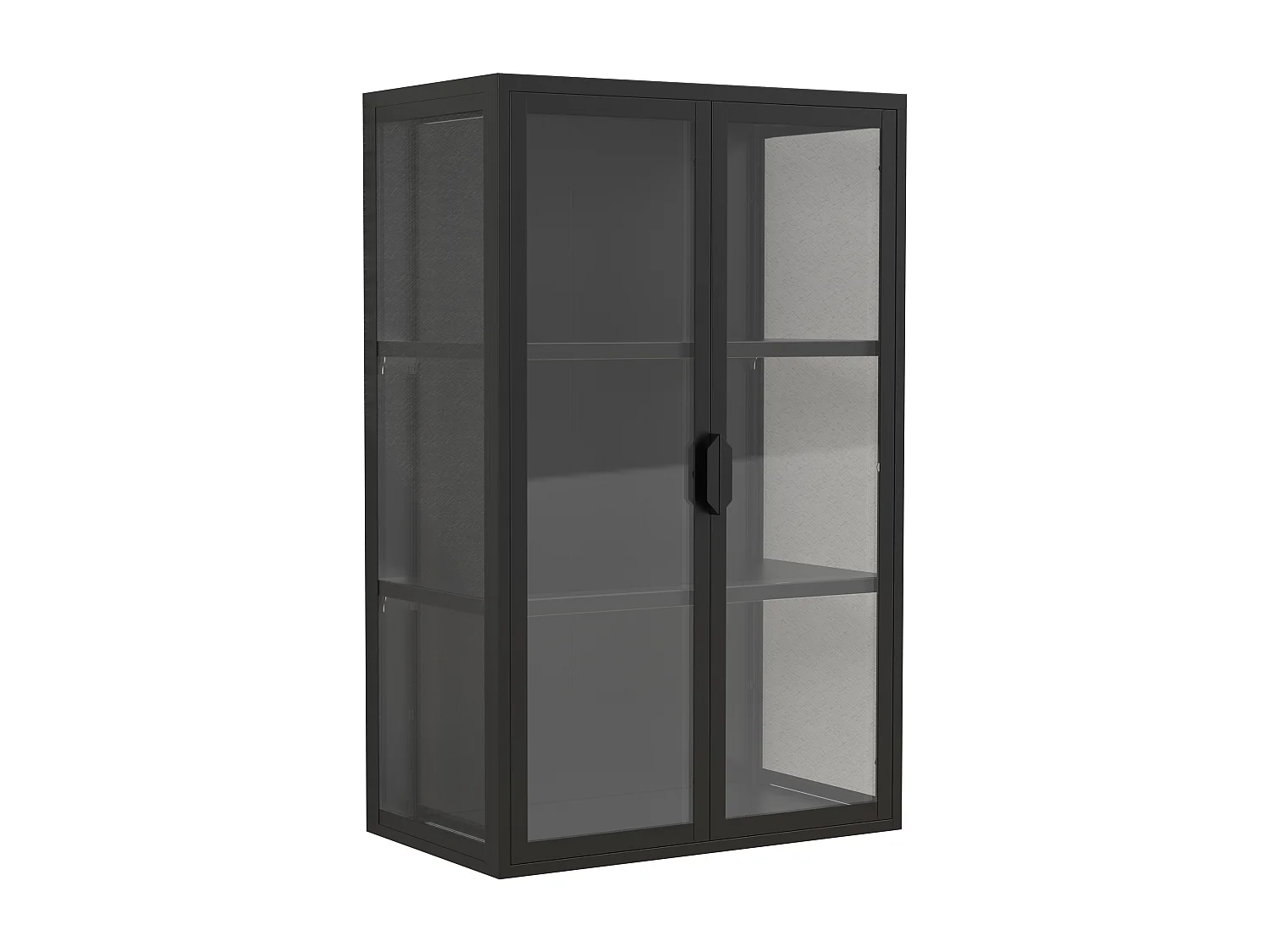 Wandvertoningskast hangkastglas Flokas L