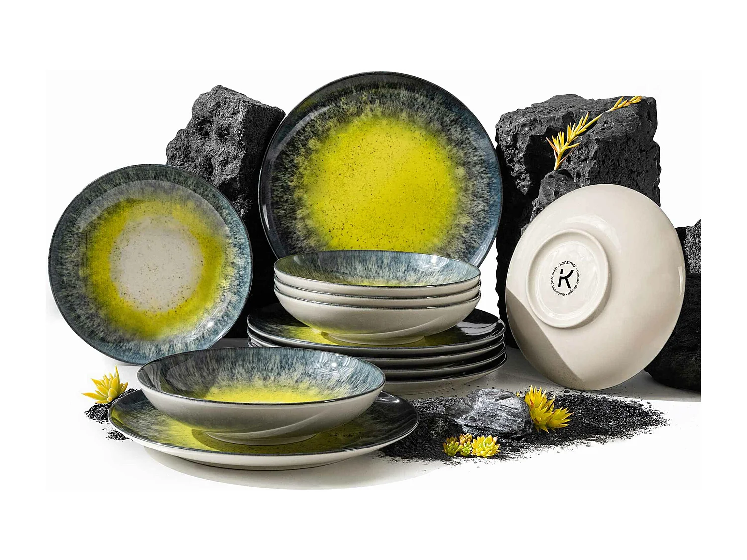 Tafelservice 6 Personen 12-tlg LORENT