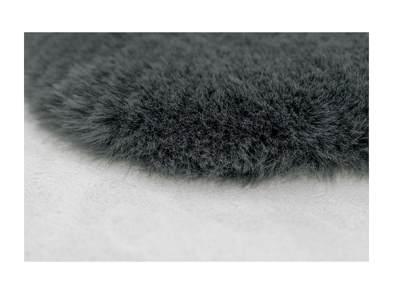 Tapis Déco "Sheep" 60x90cm Anthracite