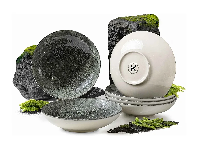 Teller-Set 6-tlg Suppenteller MERCURO