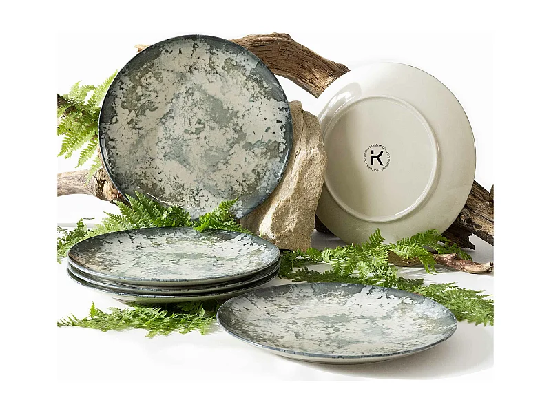 Teller-Set 6-tlg Speiseteller FINGO