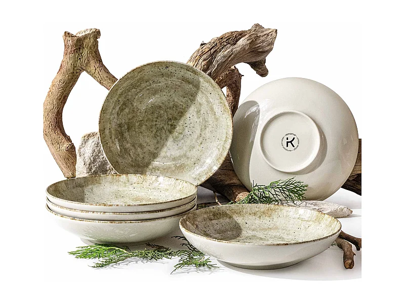 Teller-Set 6-tlg Suppenteller ERATO