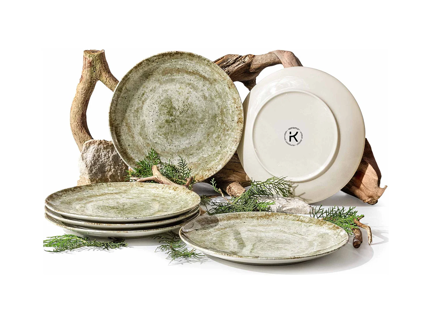 Teller-Set 6-tlg Speiseteller ERATO