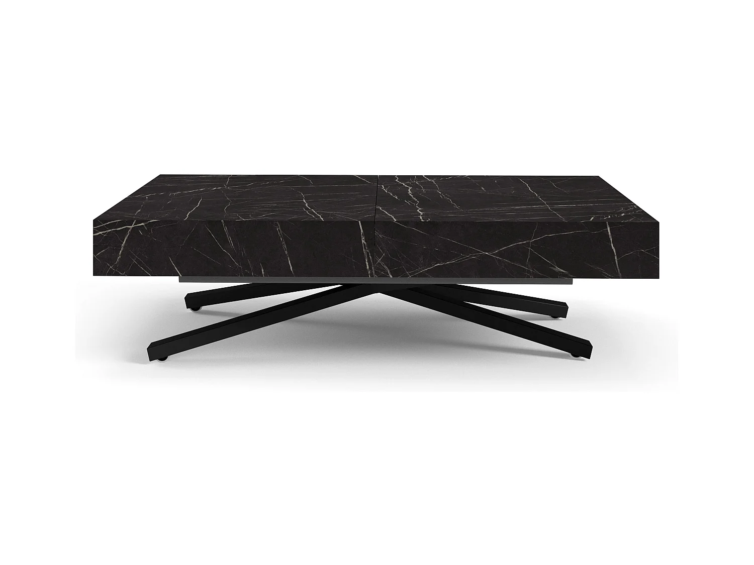 Table Basse SANNA X CT80 80x200x80 Noir