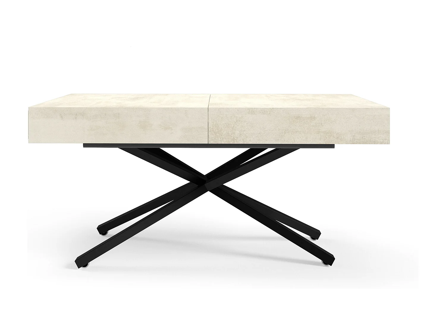 Table Basse SANNA X CT80 80x200x80 Blanc