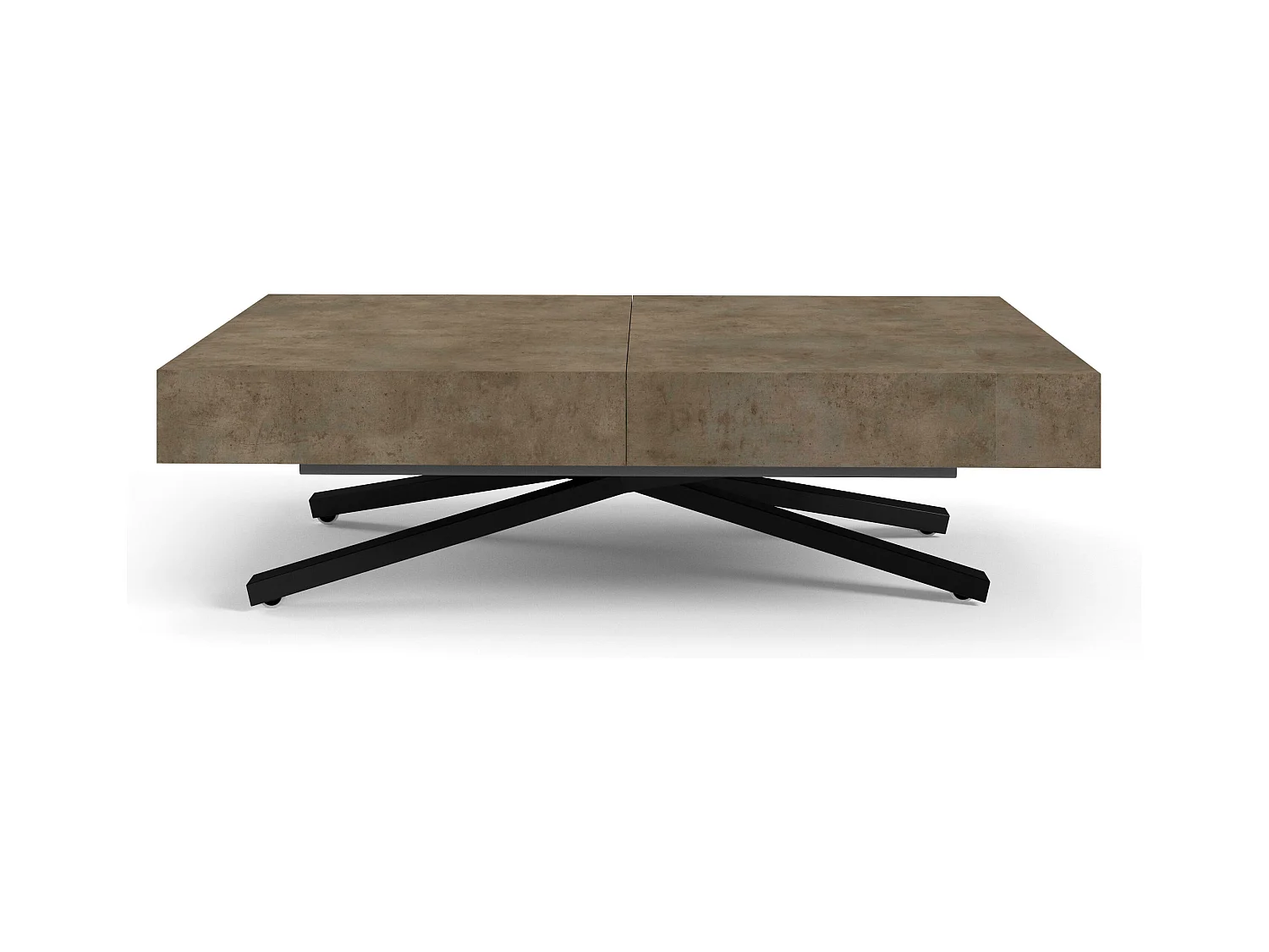 Table Basse SANNA X CT80 80x200x80 Grisfoncé