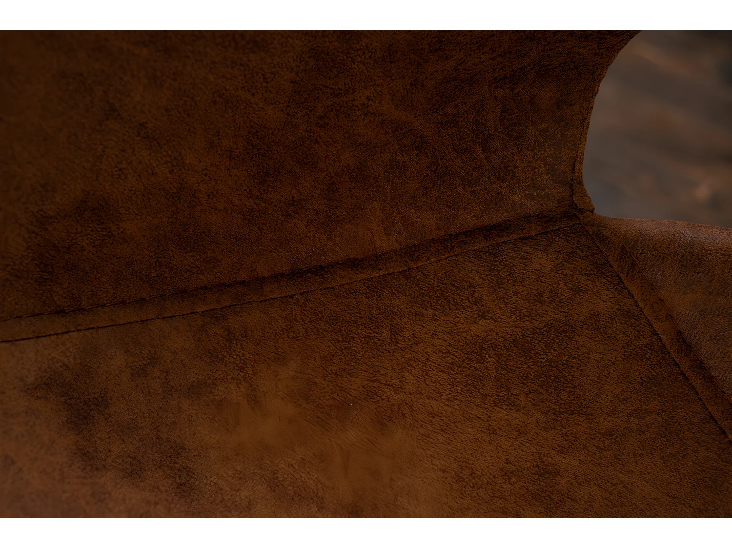 Stuhl - Braun Microfaser - ZAJA