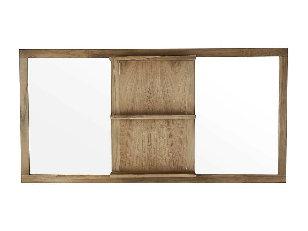 Miroir en teck massif 160x80 cm
