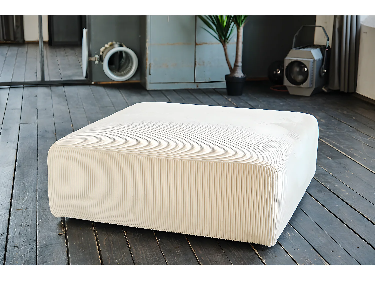 Modulsofa - Cremeweiß Cord - WIOLO SOFT