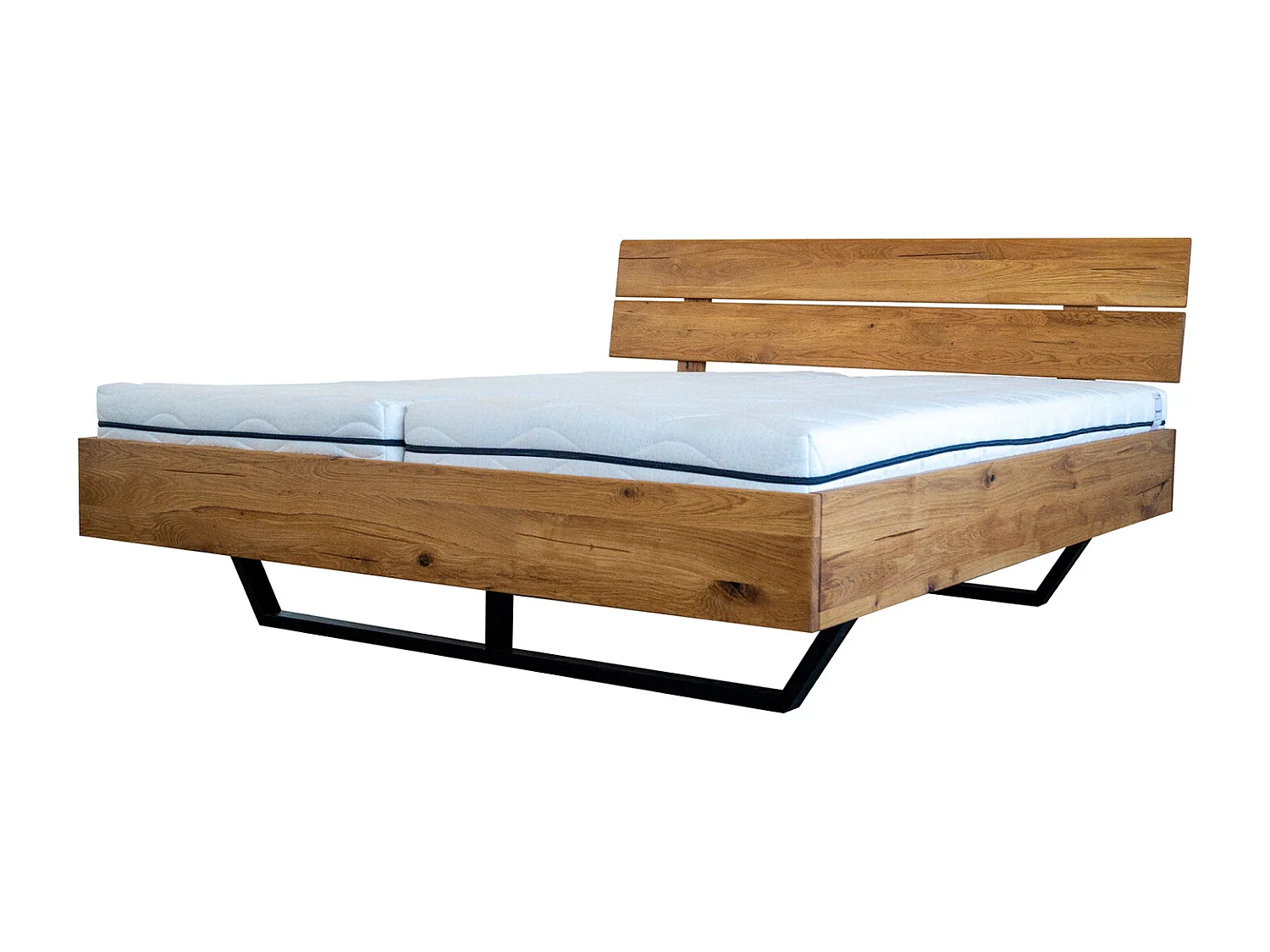 Letto - marrone Legno - LYNDON