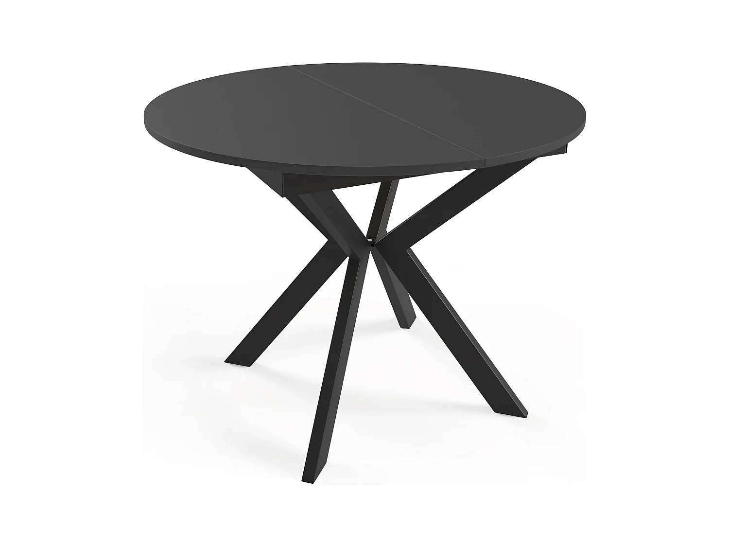 Eetkamertafel LEIA DT100 100x138x78 Zwart