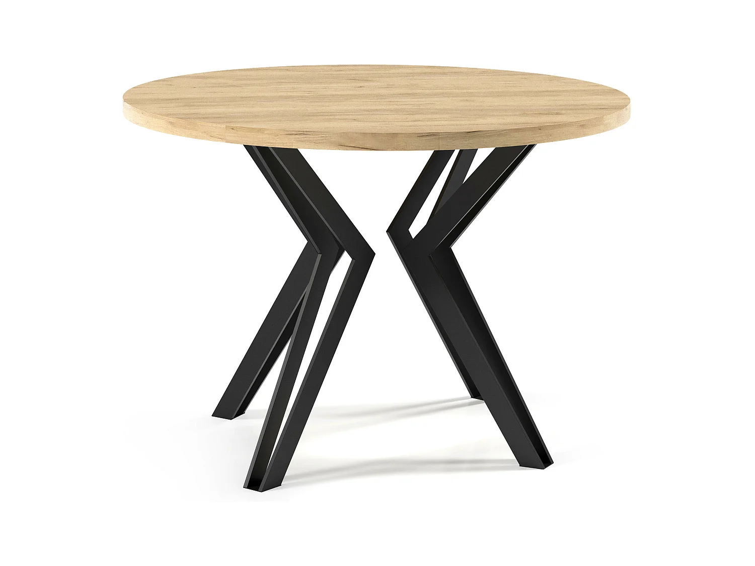 Table À Manger RANDI DT100 100x176x76 Clair naturel