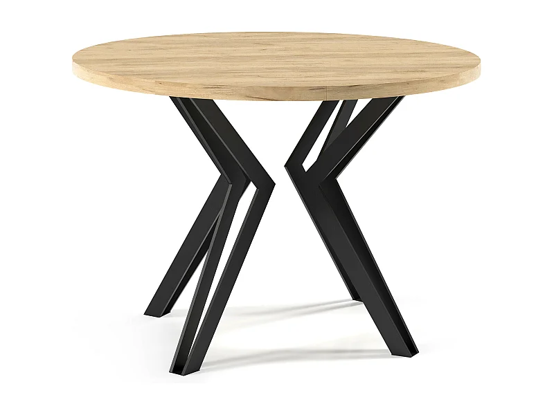 Table À Manger RANDI DT100 100x176x76 Clair naturel