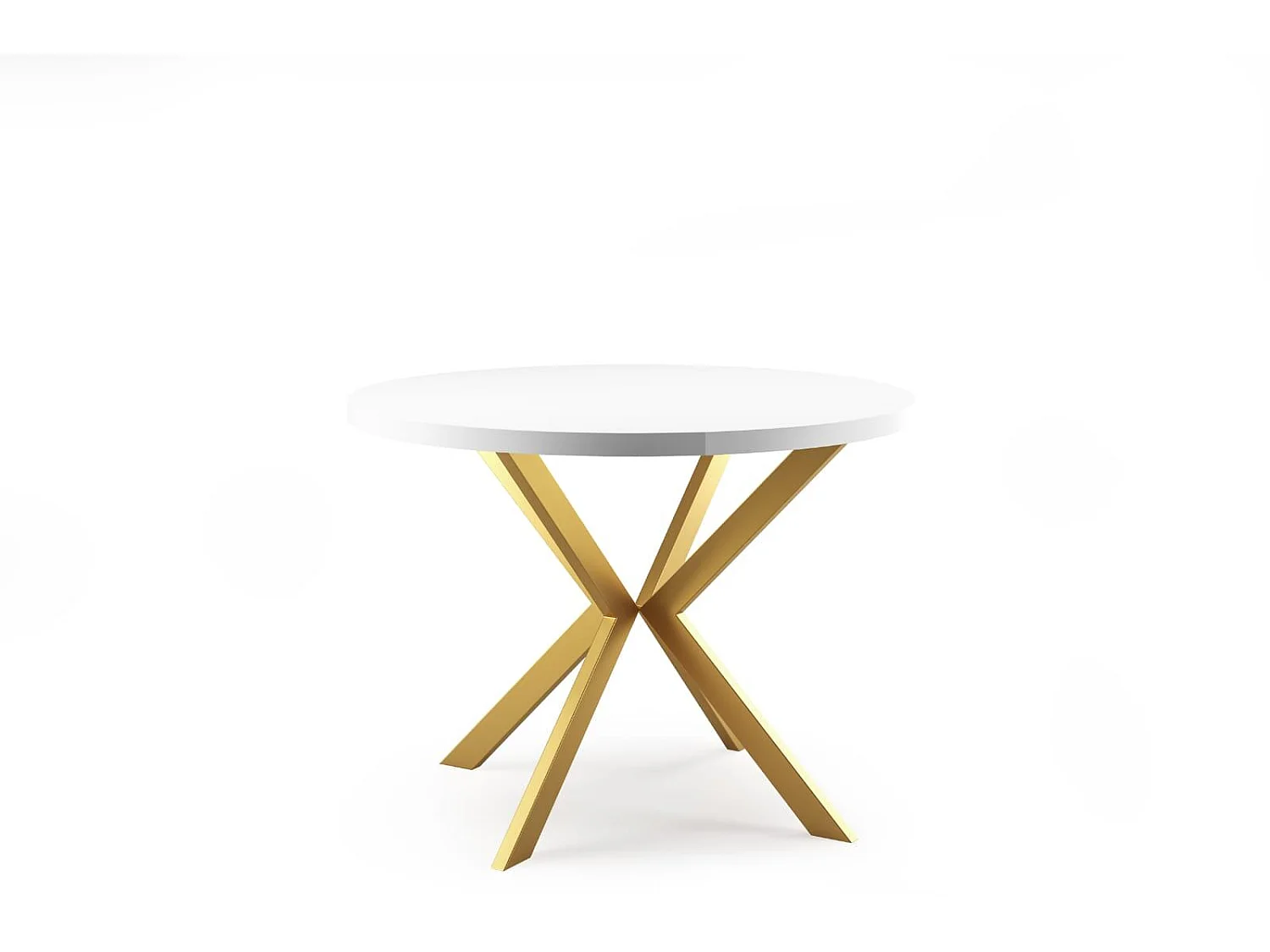 Mesa De Jantar EDDER DT120 120x196x76 Branco