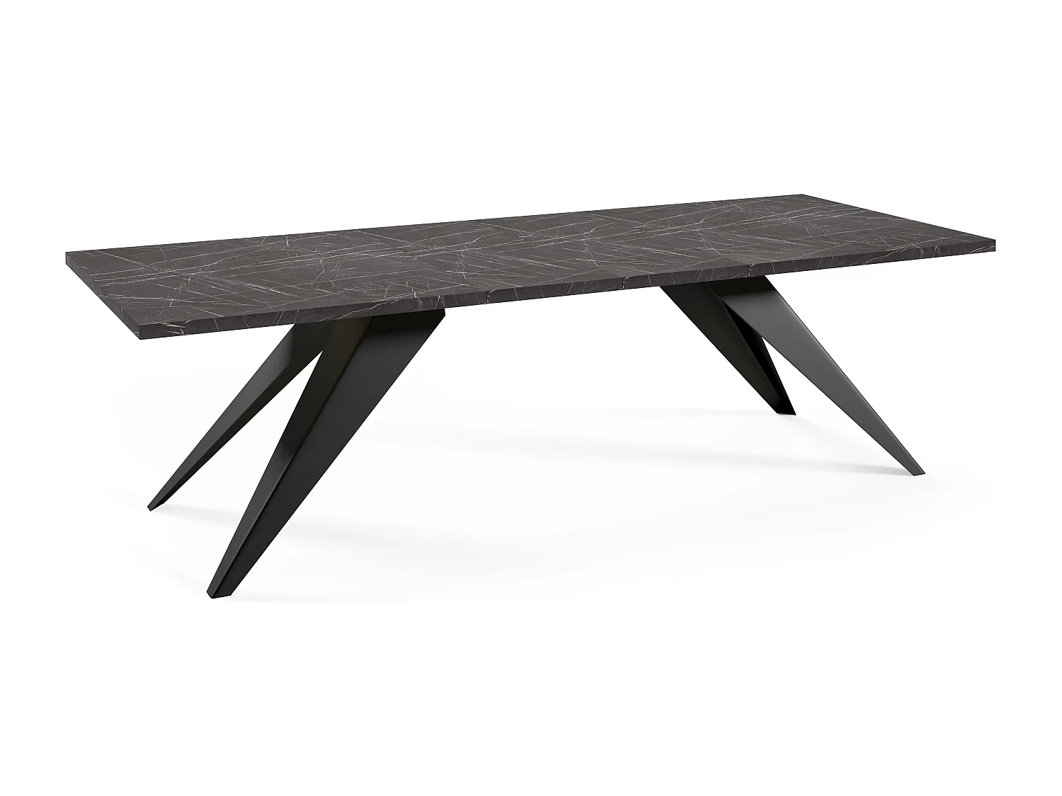 Eetkamertafel VENTO DT90 90x260x76 Zwart
